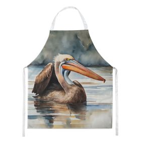 Pelican Apron Cooking Kitchen Server Baking Crafts Gardening for Adult Women Men, Unisex, Large, Multicolor